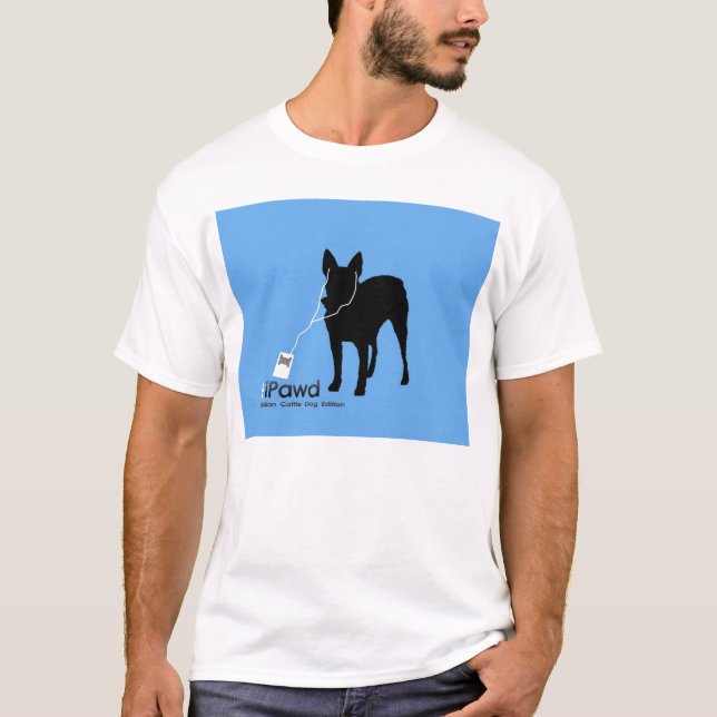 Camiseta IPAWD - Edición del perro del ganado de Australain (Anverso)