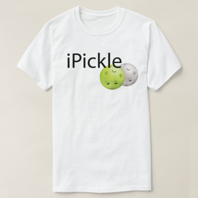 Camiseta iPickle de Pickleball (Diseño del anverso)