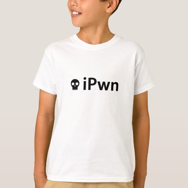 Camiseta ipwnblk (Anverso)