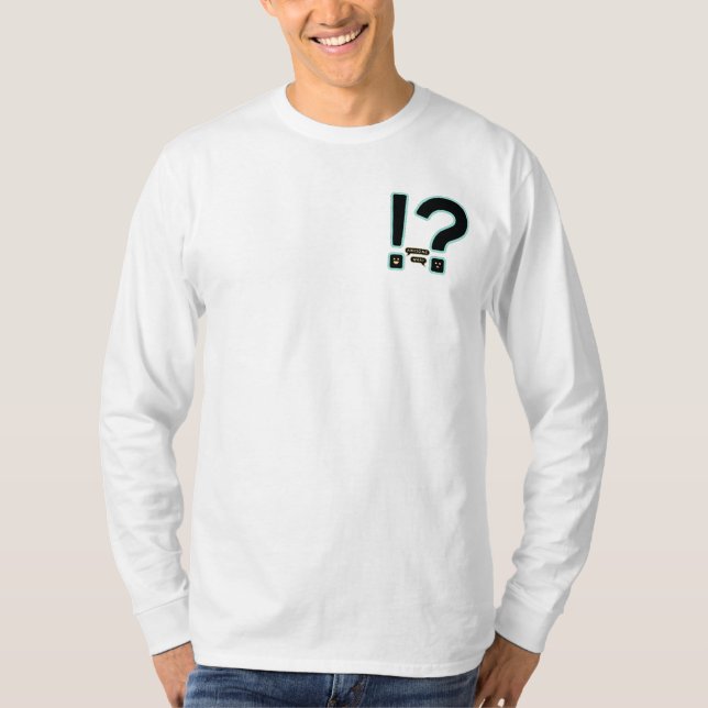 Camiseta IQ asombroso qué (Anverso)
