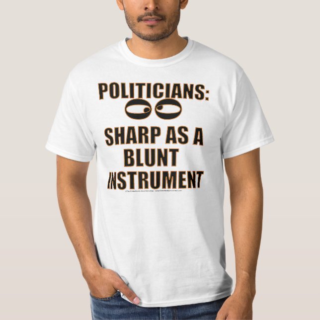 Camiseta IQ de políticos (Anverso)