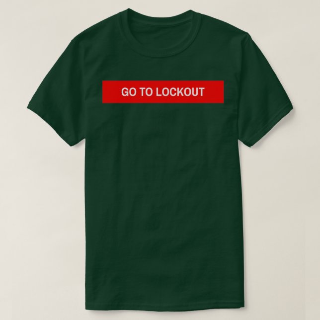 CAMISETA IR A BLOQUEO (Diseño del anverso)