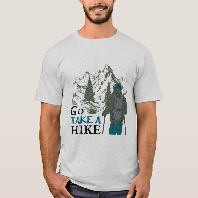 Camiseta Ir a dar una caminata - Adventure Awat T-Shirt (Anverso)