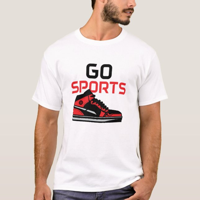 Camiseta Ir a deportes (Anverso)