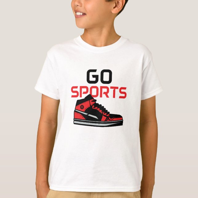 Camiseta Ir a deportes (Anverso)