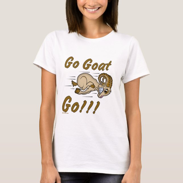 Camiseta Ir a Goat Go (Anverso)