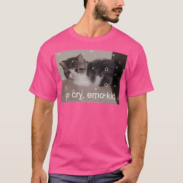Camiseta Ir a gritar a Emo Kid (Anverso)