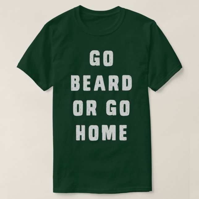 Camiseta Ir a la barba o a casa 6 (Diseño del anverso)