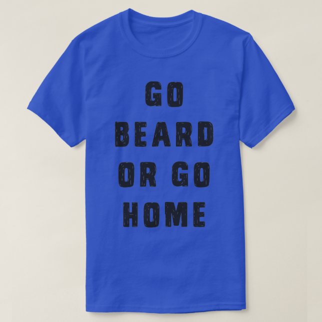 Camiseta Ir a la barba o a casa 8 (Diseño del anverso)