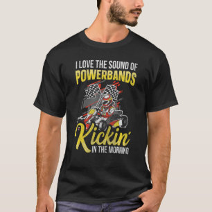 Camiseta Ir A La Cita De La Carreras Kart Para Un Conductor