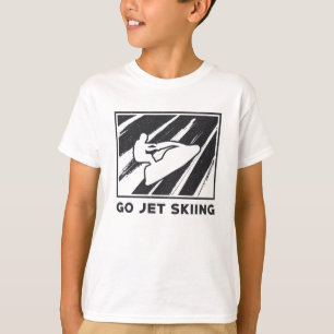 Camiseta Ir a la moto acuática esquí acuático Jetski
