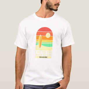 Camiseta Ir A La Playa Para Practicar Surf Beach Oregon Bea
