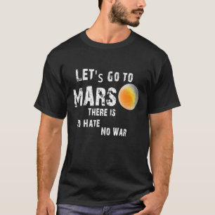 Camiseta Ir a Marte
