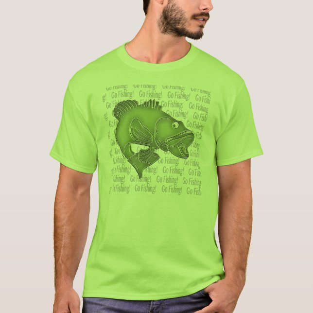 Camiseta Ir a Pesca (Anverso)