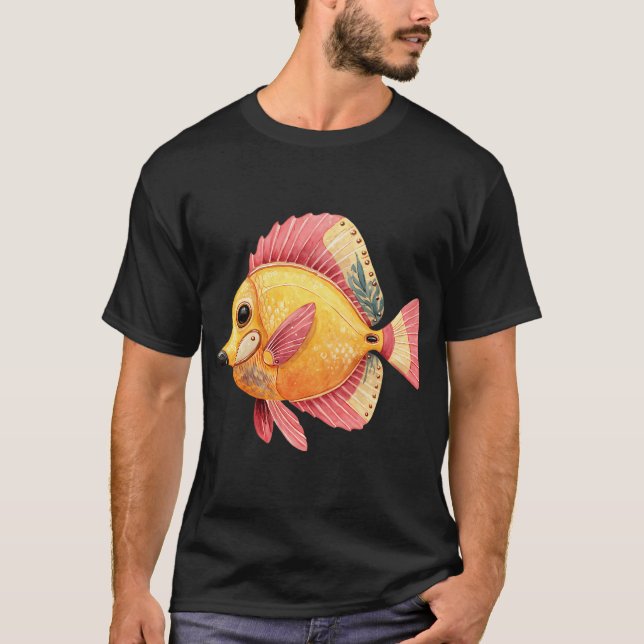 CAMISETA IR A PESCAR (Anverso)