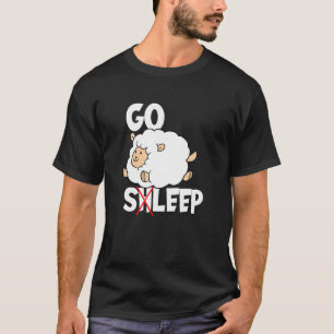 Camiseta Ir A Sleep Graphic Con El Cómico Schaaf Ambiguou