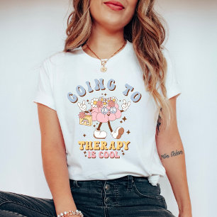 Camiseta Ir a Terapia es Cool Salud Mental