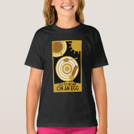 Camiseta Ir A Trabajar En Una Pared De Huevos