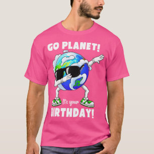 Camiseta Ir al planeta es tu cumpleaños Día de la Tierra Dí