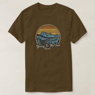 Camiseta Ir Al Retro De Sun Road Montana