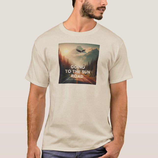 Camiseta Ir Al Sol Road Montana Eagle (Anverso)