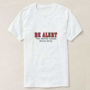 Camiseta Ir al tanque de alerta superior