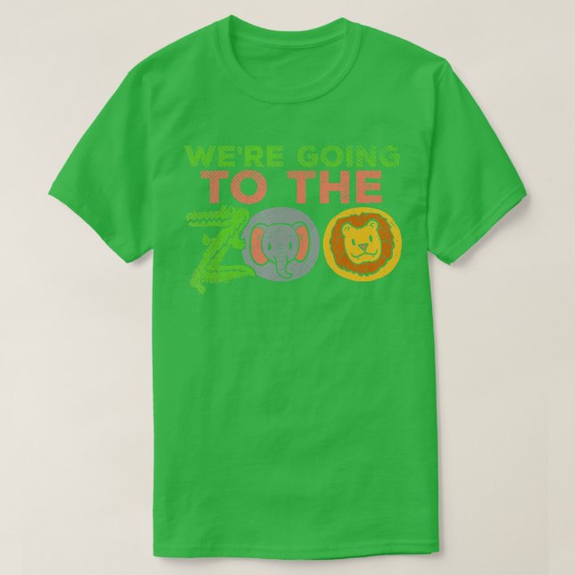 Camiseta Ir Al Zoo Trip Safari Visita Adventure Wildl (Diseño del anverso)