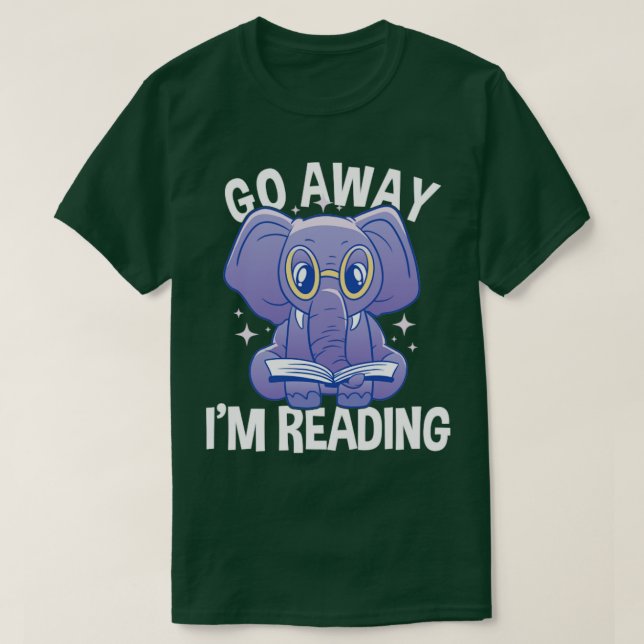 Camiseta Ir Atrás De La Lectura (Diseño del anverso)