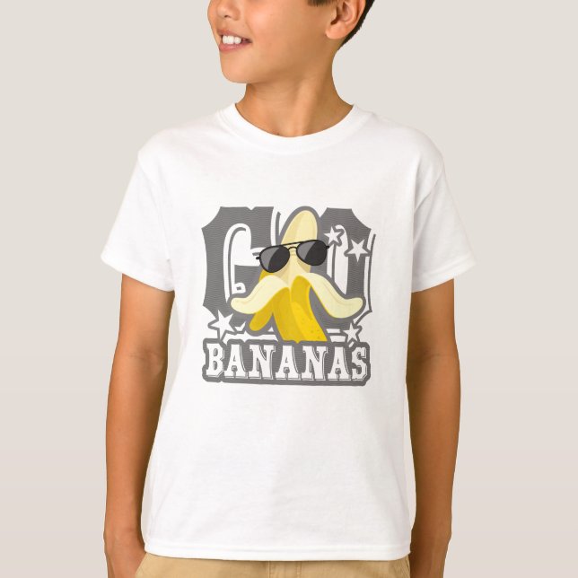 Camiseta Ir bananas (Anverso)