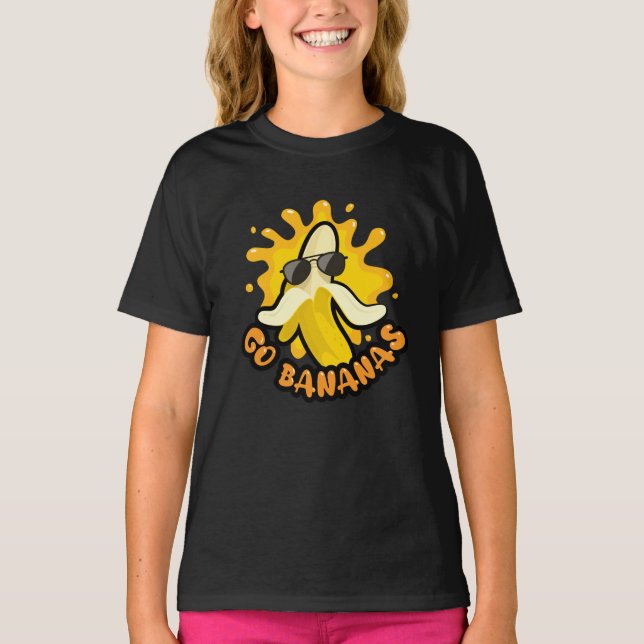 Camiseta Ir bananas (Anverso)