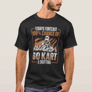 Camiseta Ir Carreras De Kart Para Un Conductor De Karting G