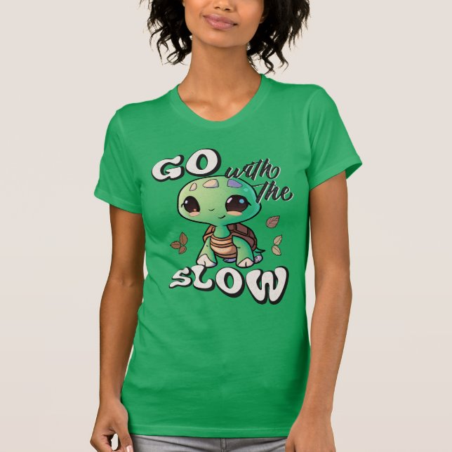 Camiseta Ir con el lento (Anverso)