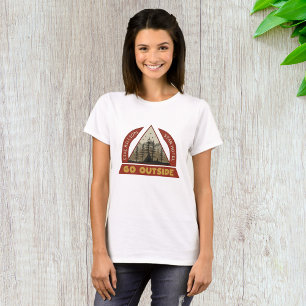 Camiseta Ir de Camping al Aire Libre