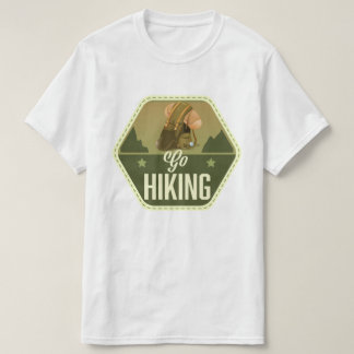 Camiseta Ir de excursión Parche