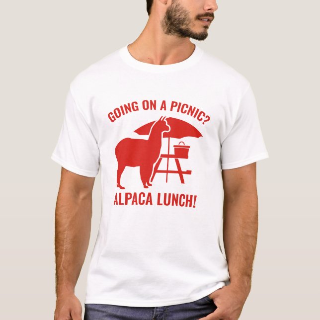 Camiseta ¿Ir De Picnic? (Anverso)