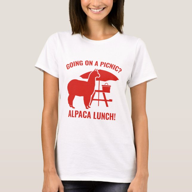 Camiseta ¿Ir De Picnic? (Anverso)