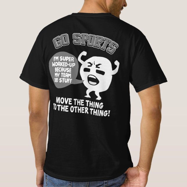 Camiseta IR DEPORTES Mover La Cosa A La Otra Cosa (Reverso)