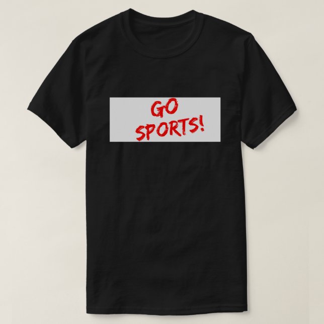 Camiseta Ir Deportes para todos los deportes (Diseño del anverso)