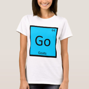 Camiseta Ir - Elemento de tabla periódica de química de cab