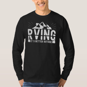 Camiseta Ir en coche es mejor fuera