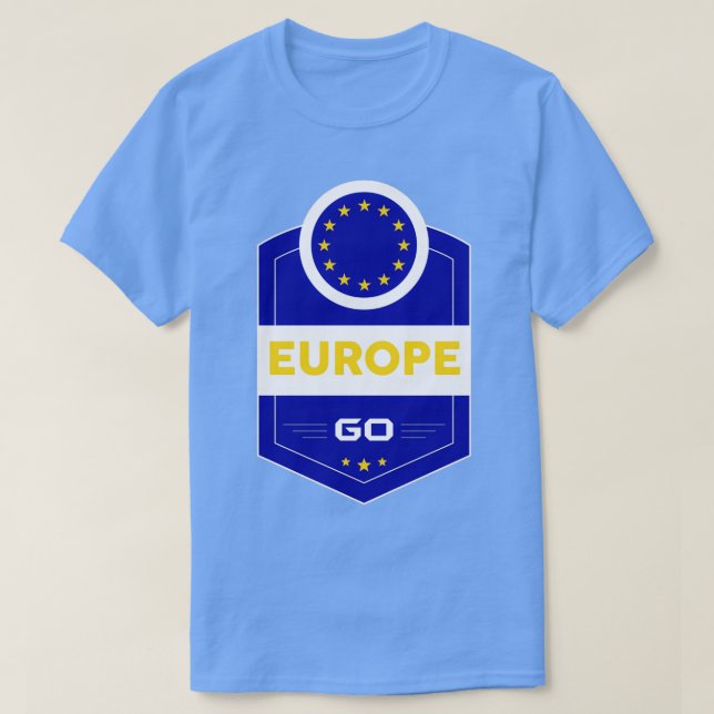 CAMISETA IR EUROPA (Diseño del anverso)