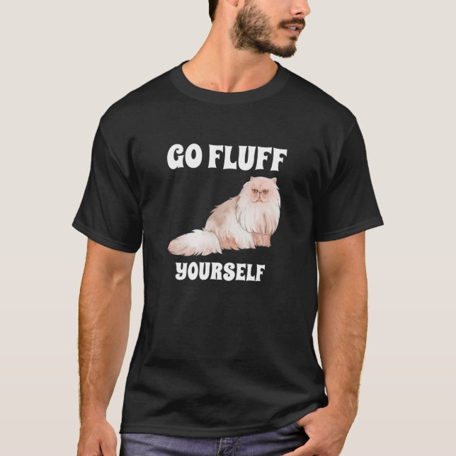 Camiseta Ir Fluye Gato (Anverso)