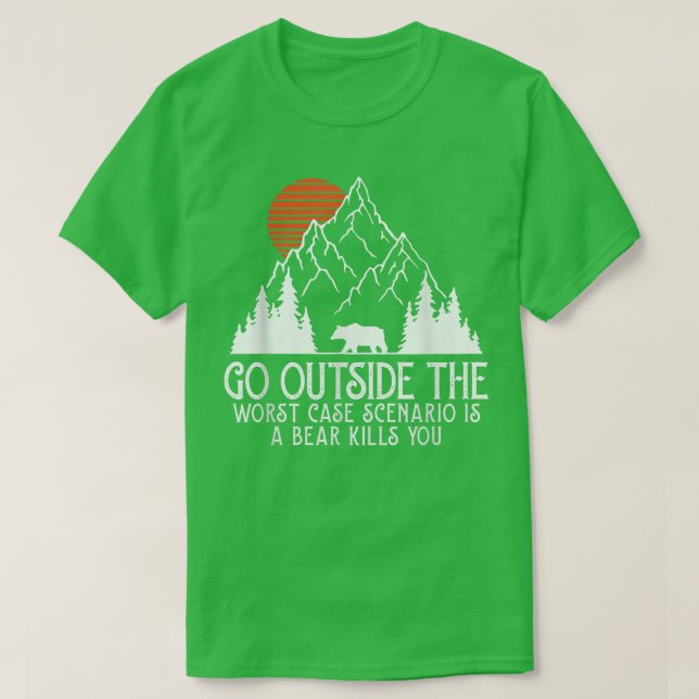 Camiseta Ir Fuera De La W (Diseño del anverso)