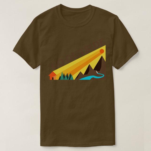 Camiseta Ir hacia fuera (Diseño del anverso)