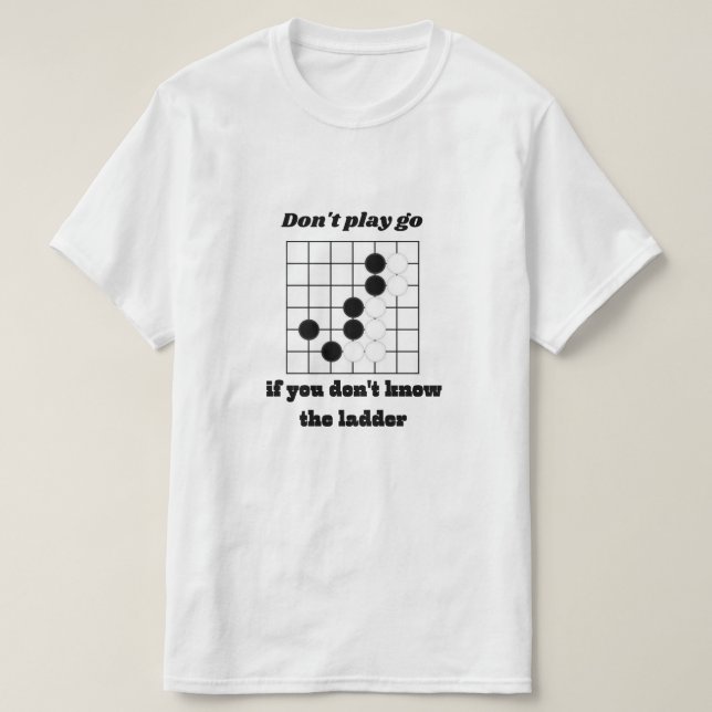 Camiseta Ir juego de mesa no juegues si no sabes (Diseño del anverso)