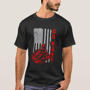 Camiseta Ir Kart Carreras Cargar el controlador Entusiast C