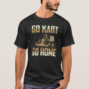 Camiseta Ir Kart Carreras Hombres Ir Karts