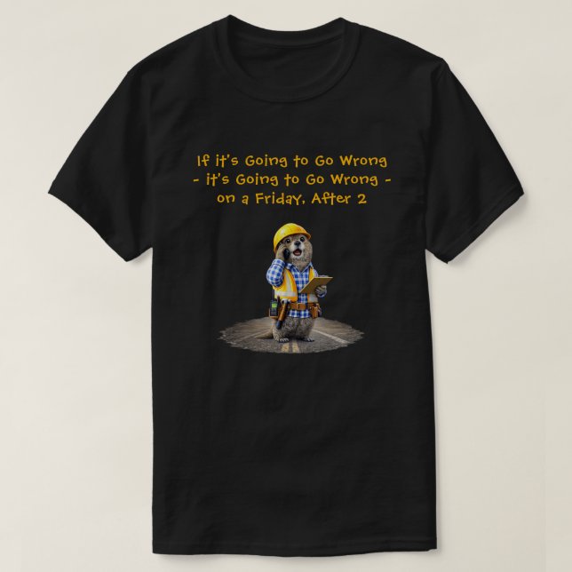 Camiseta "Ir mal" (1) (Diseño del anverso)