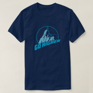 Camiseta Ir más alto