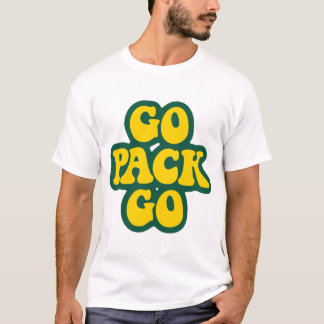 Camiseta Ir Pack Ir arte digital amarillo y verde para el G